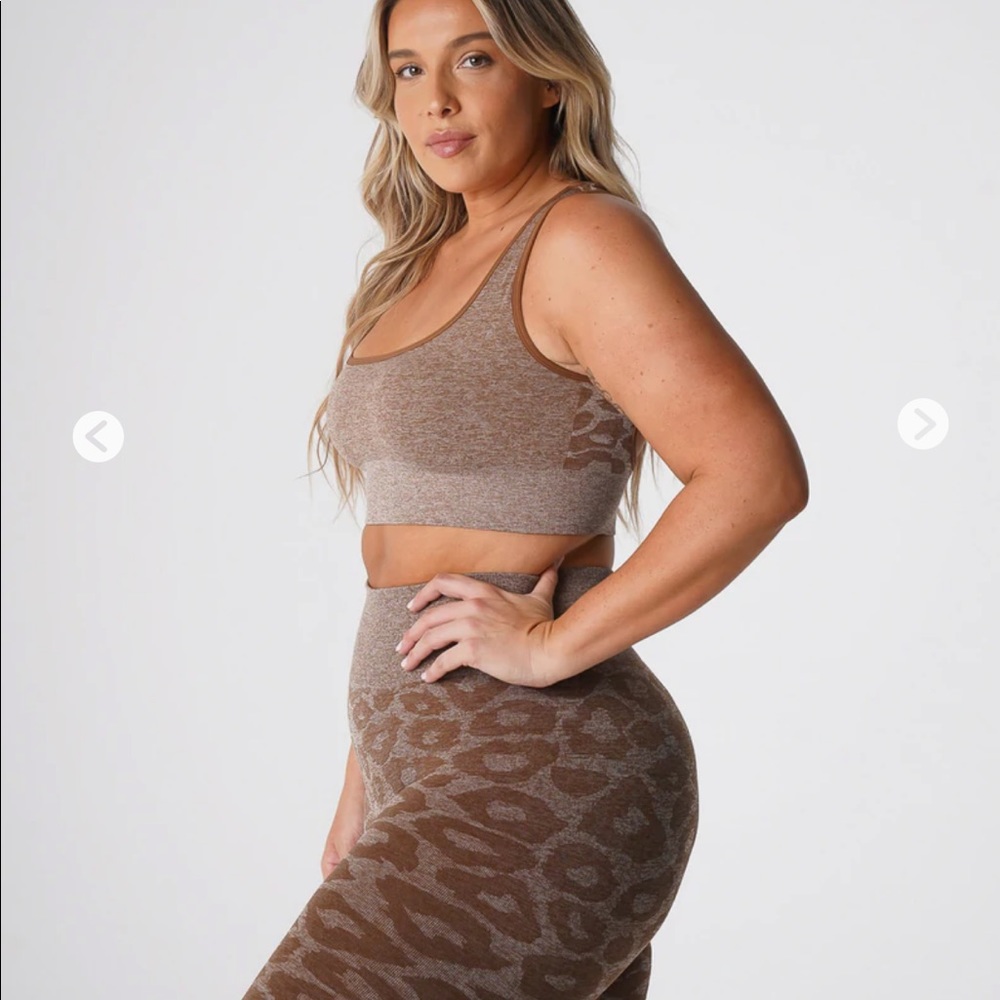 NVGTN Mocha Leopard Eclipse Bra